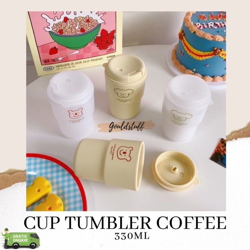 CUP TUMBLER COFFEE / CUP COFFEE / TUMBLER COFFEE / GELAS KOPI / BOTOL MINI / BOTOL KOPI / CUP COFFEE