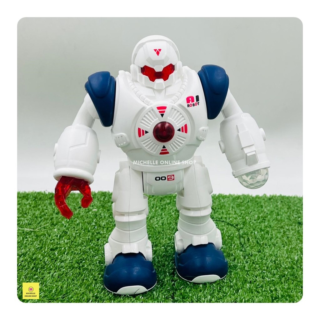 MAINAN ANAK ROBOT BATERAI / MAINAN ROBOT BISA JALAN