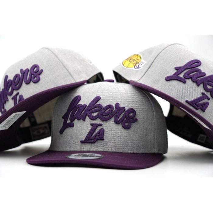 topi snapback lakers original import/ lakers cap original import/hat - Abu Ungu