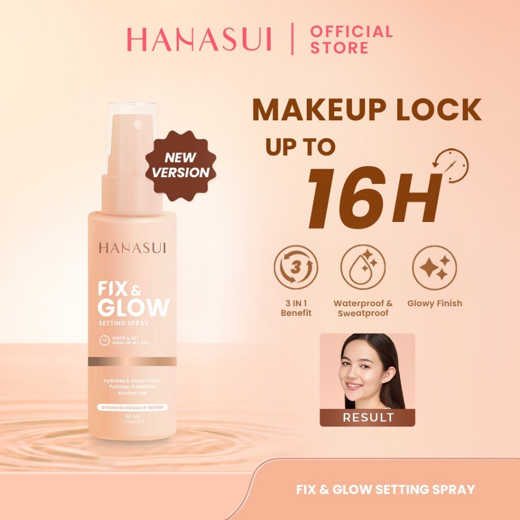 Hanasui Fix & Glow Setting Spray Hanasui