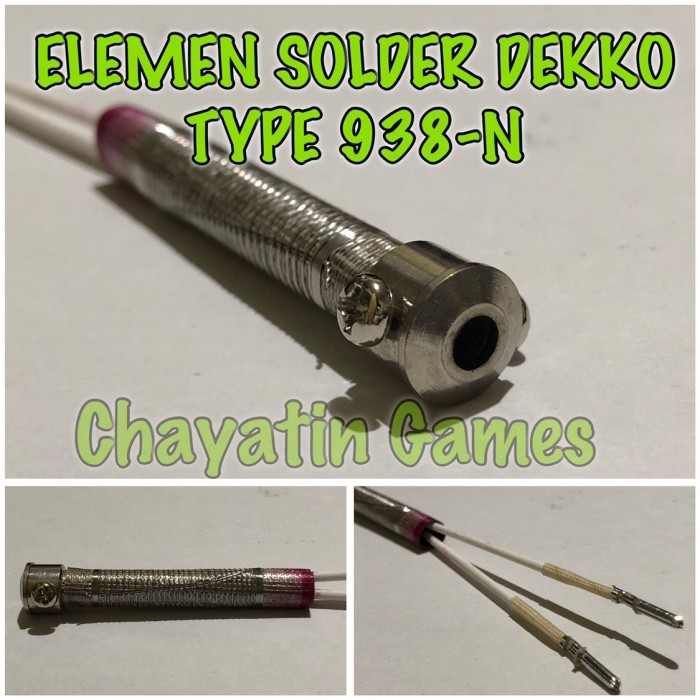 ELEMEN SOLDER DEKKO TYPE 938-N 25-80 WATT