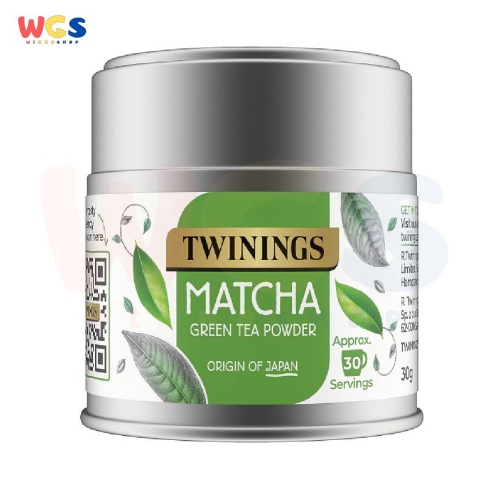 

Twinings Ceremonial Grade Matcha Green Tea Powder Organic Tin 30g