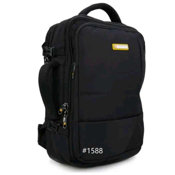 Tas Ransel Pria Wanita USB Port - Original - President 1588