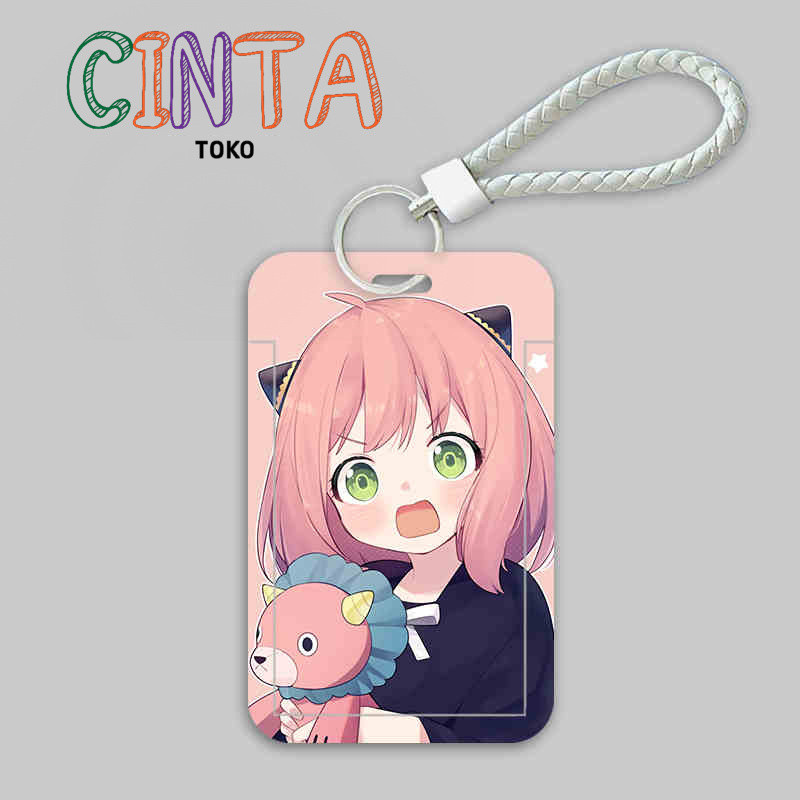 

Anya Spy Play House Sliding Card Holder Meal Card Bus Card ID Card Protective Case Access Control Campus Card