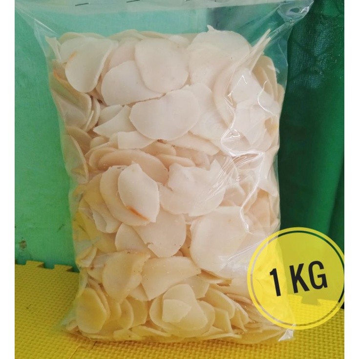 

Kerupuk Bawang Putih Mentah 1 Kg