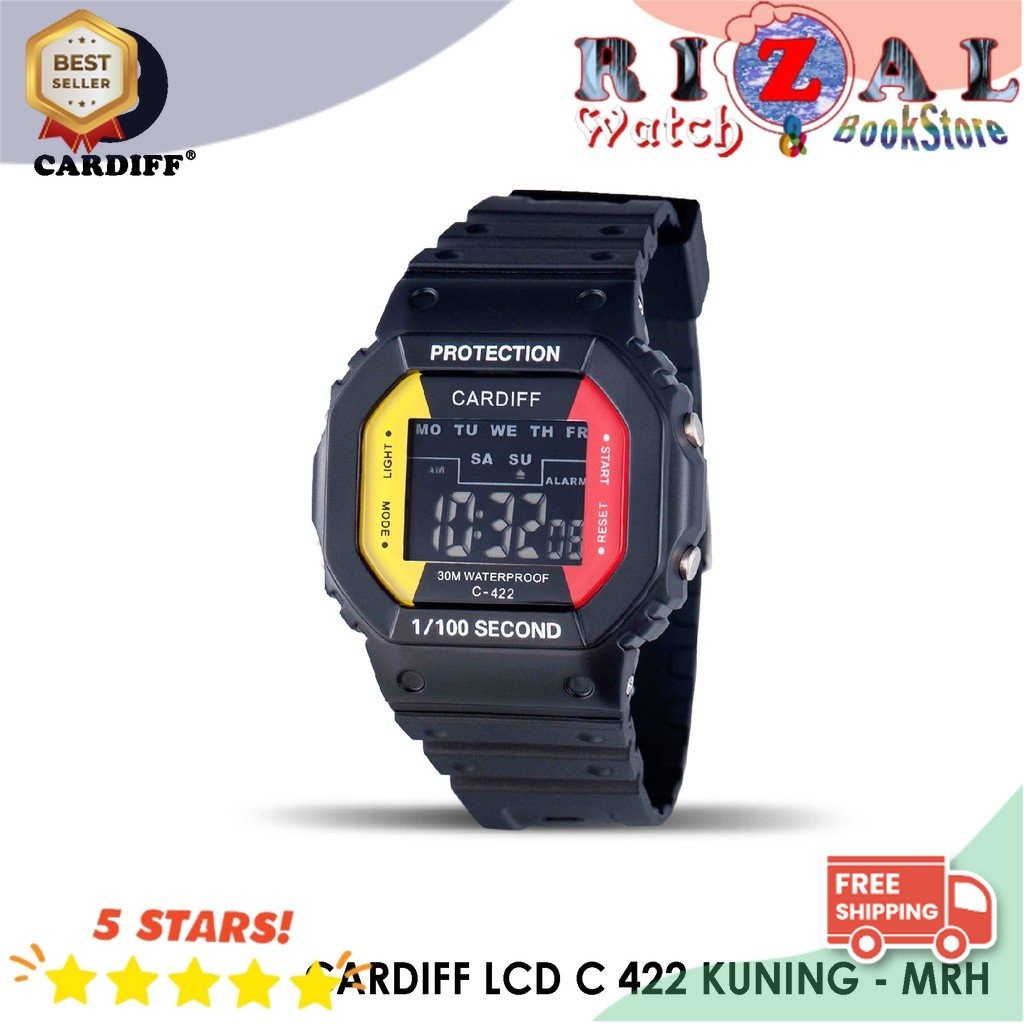 Terlariss CARDIFF LCD C 422 Jam Tangan Sport Wanita