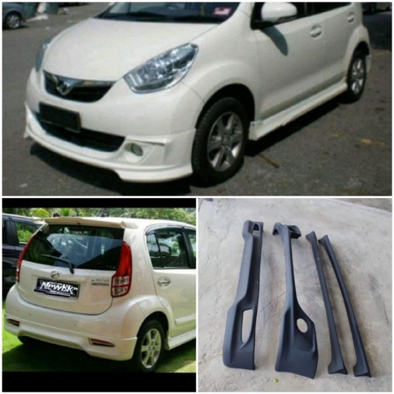bodykit daihatsu sirion 2012