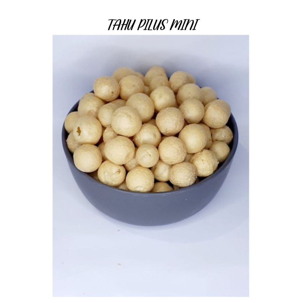 

TERLARIS tahu bulat mini 1 kg kripik tahu pong kripik tahu pedas tahu sumedang