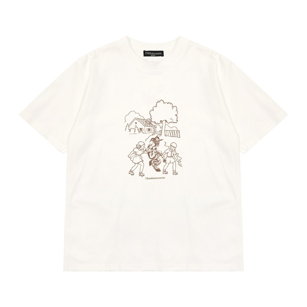Tshirt Kitara Broken White Thanksinsomnia