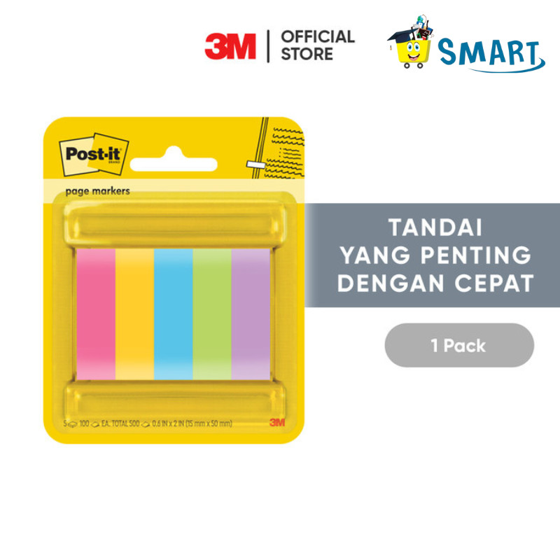 

3M POST IT PAGE MARKER 670-5ASST-POPMISTIC