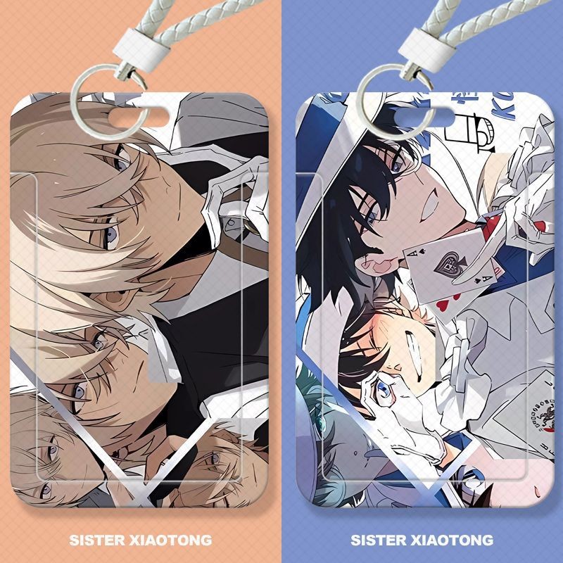 

ID CARD HOLDER,tempat kartu pencuri kartun Kidd, cocok untuk kantor/sekolah, tempat kartu pelajar/tempat kartu transportasi, tempat kartu akses, tempat kartu karakter anime kreatif, tali bahu gratis.