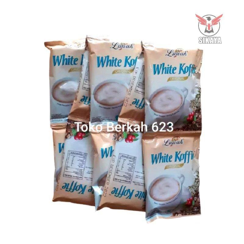 

LUWAK WHITE KOFFIE Netto 20gr Isi 10