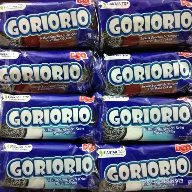 

Goriorio Biskuit 14gr Renceng (isi 20pcs)