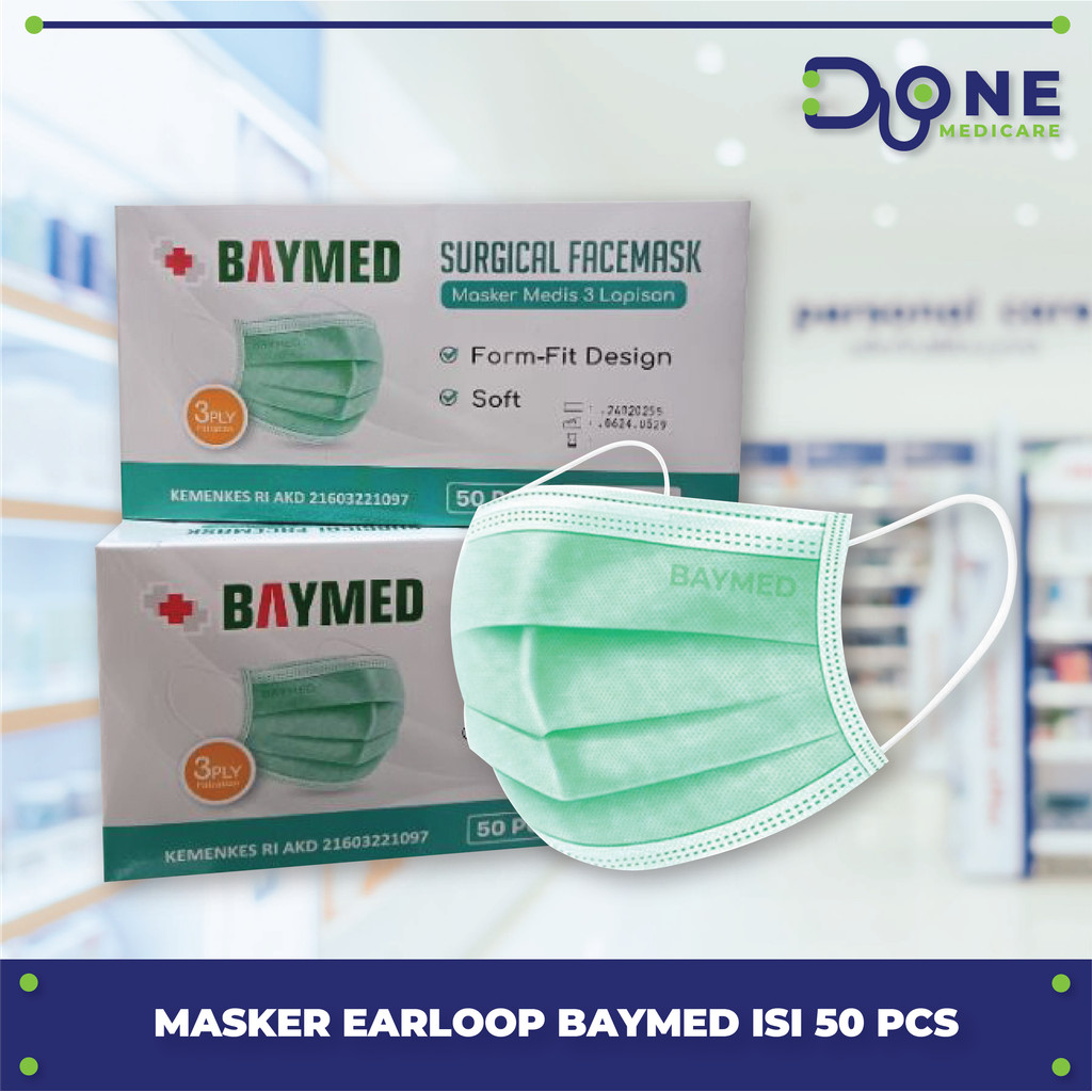 Masker Medis Earloop Baymed