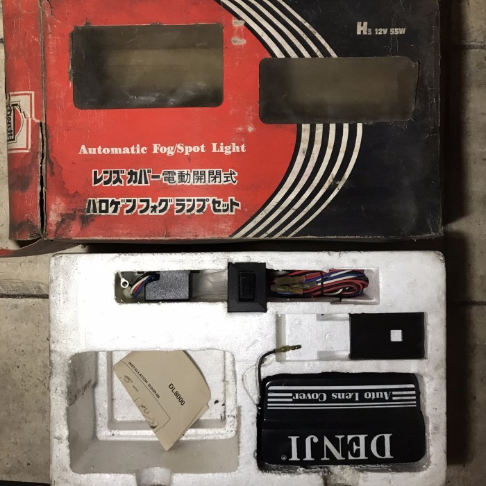 Lampu Fog Lamp DENJI per pieces satuan