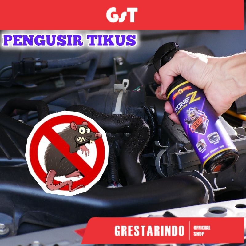 Pengusir tikus rat repellent - Rat repellent spray - Rat repellent spray mobil - Semprotan anti tiku