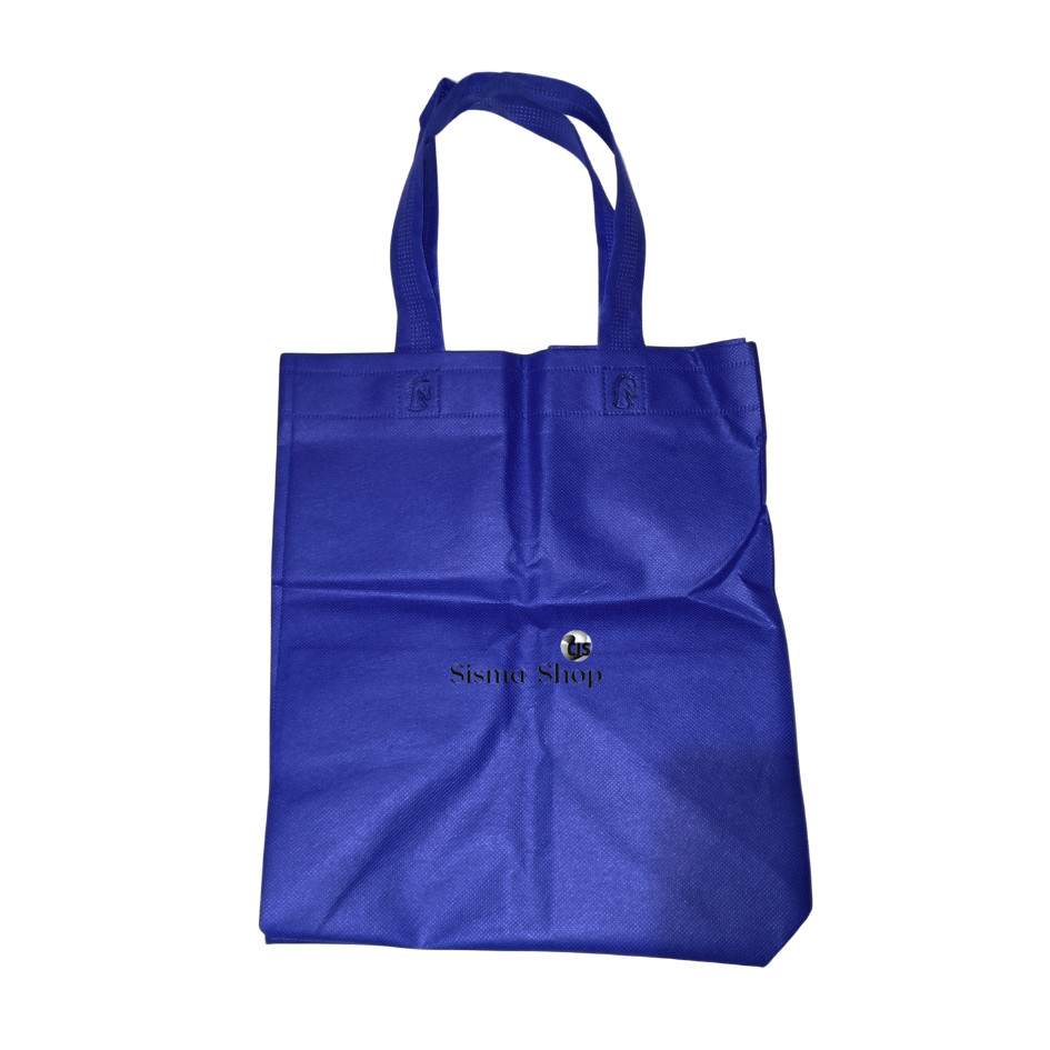 

Tas Spunbond 24 X 22 X 28 Warna Biru BCA / Goodie Bag 24X22X28 Warna Biru BCA