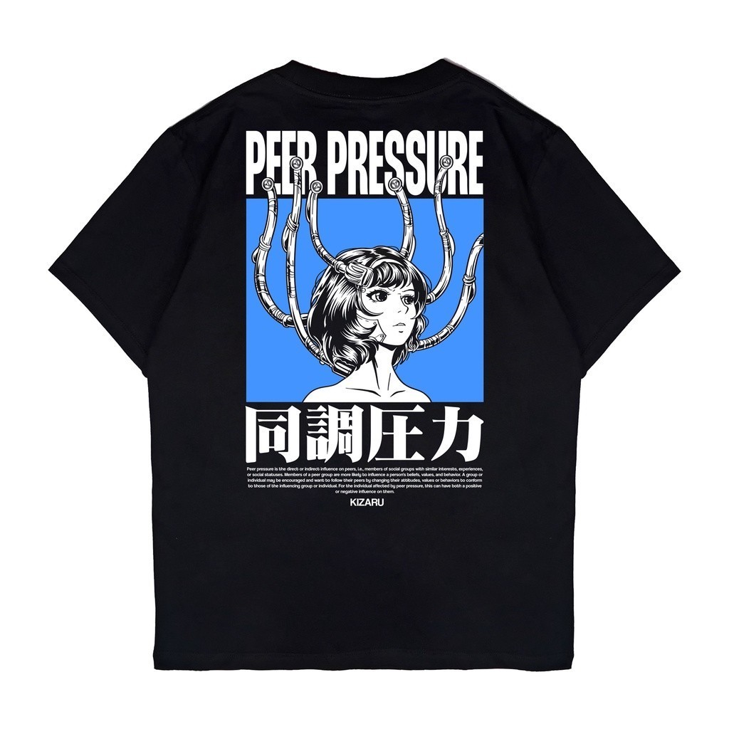 (hot sale) KIZARU T-Shirt | Kaos Anime | Kakegurui | Itsuki Sumeragi PEER PRESSURE