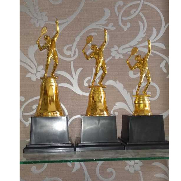 piala set badminton FREE tulisan
