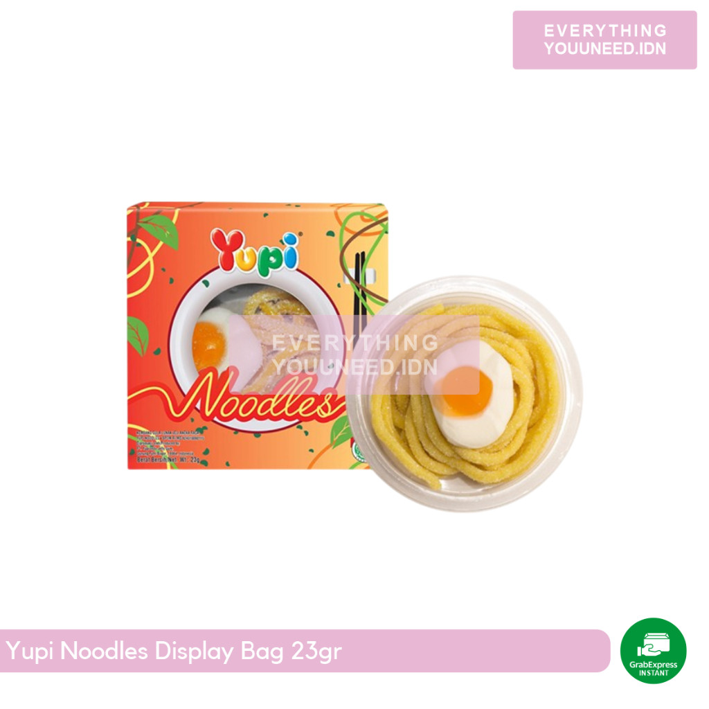 Yupi Noodles Display Bag 23gr