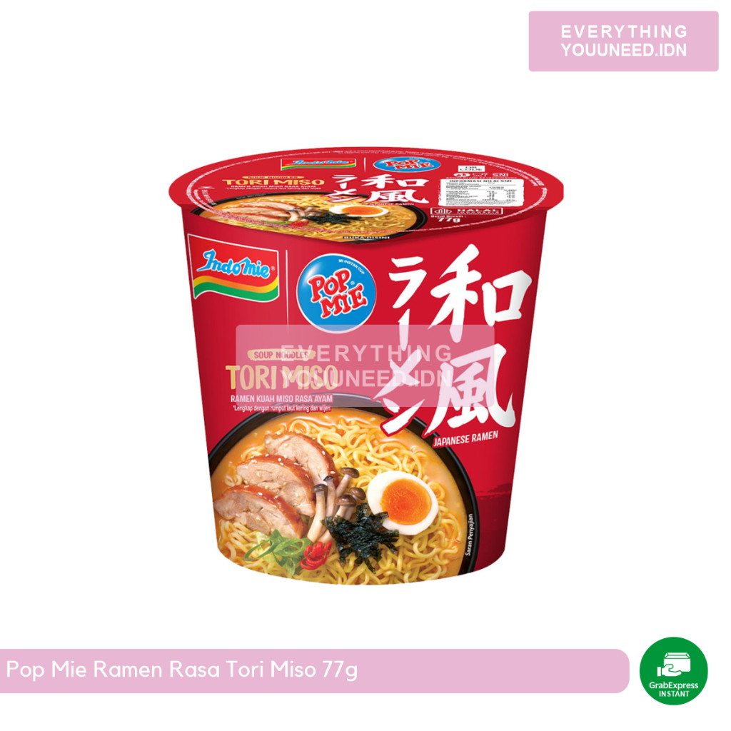

Pop Mie Ramen Rasa Tori Miso 77g