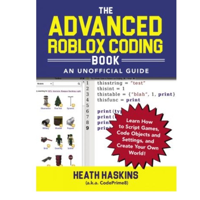 Buku The Advanced Roblox Coding Book: An Unofficial Guide