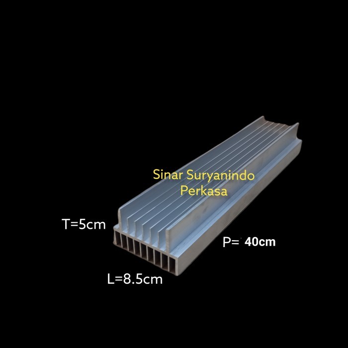 heatsink 2u 3u double 17 sirip 40 cm