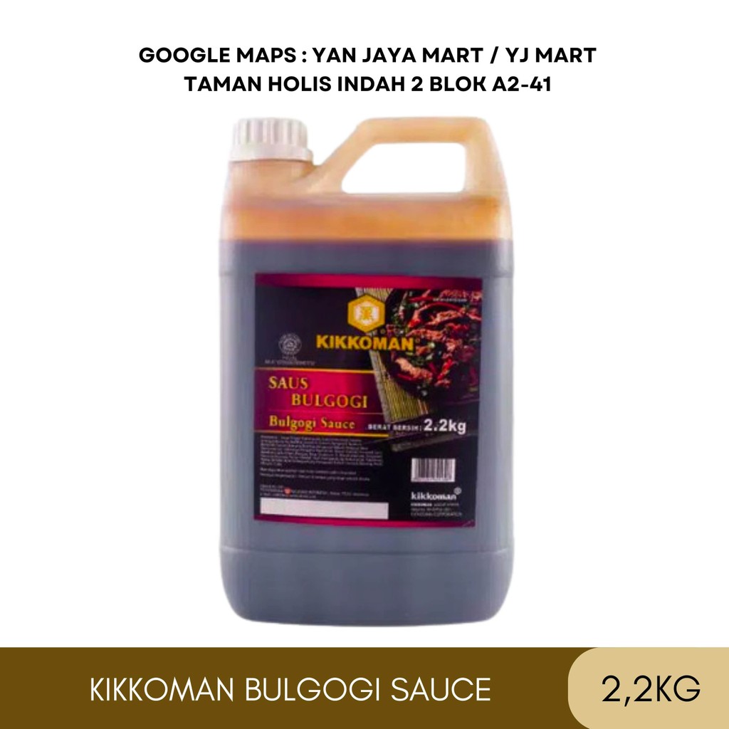 

Kikkoman Saus Bulgogi 2,2 kg