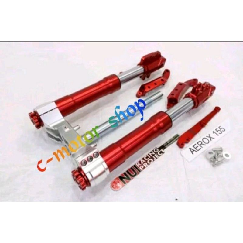 Shcok Usd Upsdie Down Nui Aerox 155 Nmax Upside Down Nmax Aerox Nui Racing