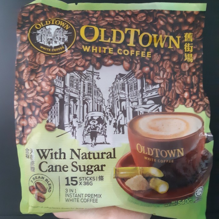 

old town white coffee cane sugar oldtown white coffee gula tebu