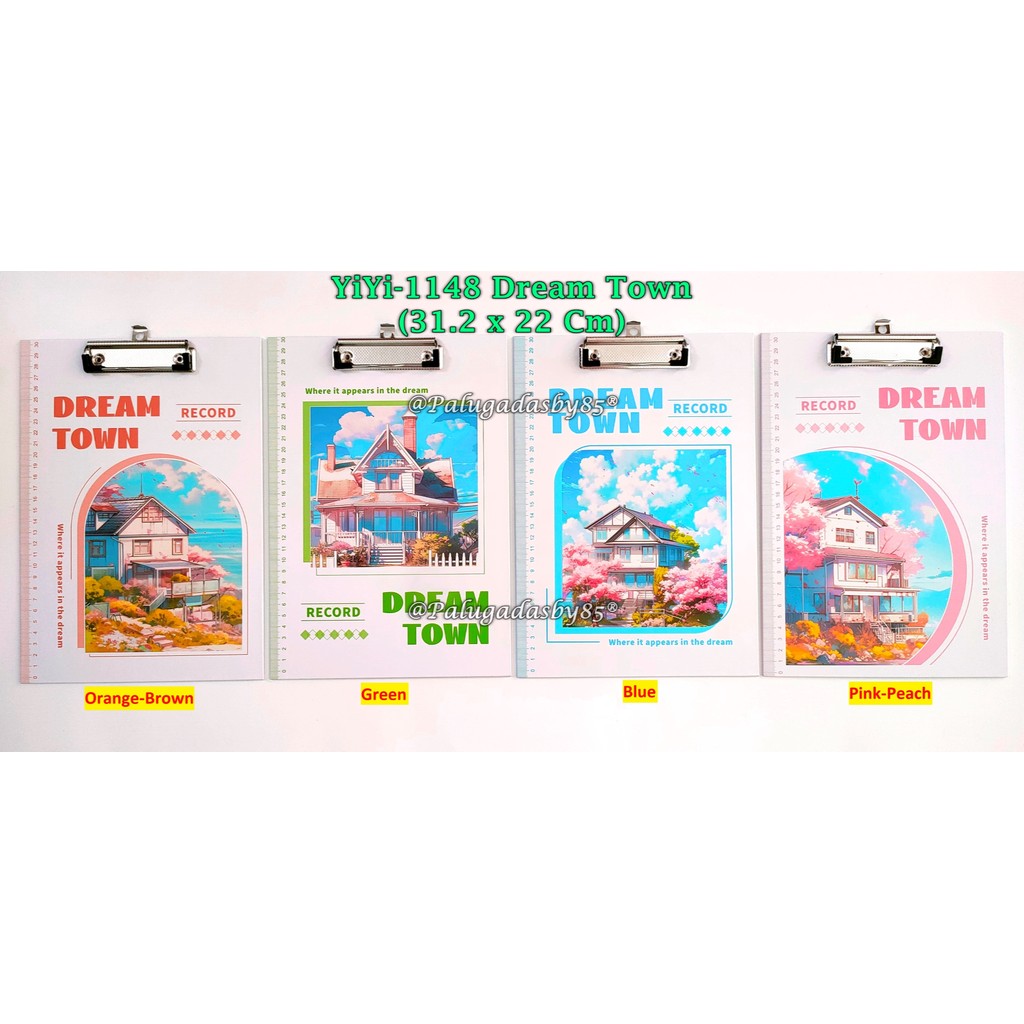 

(1 Biji) Clip Board Vintage 31.2 x 22 Cm / Papan Ujian Vintage A4 / Clipboard GXIMP YiYi-1148