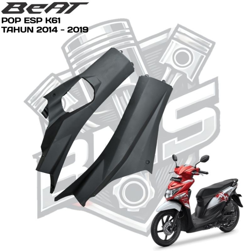 Dek Kiri Kanan (RL) Motor Honda BeAT POP eSP K61 (2014 - 2019) Cover Body Bodi Kasar Beat POP Tahun 