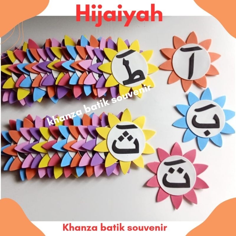 PERAGA TEMPEL/PERAGA EDUKATIF HURUF HIJAIYAH