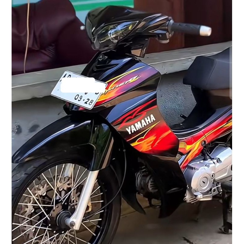 Striping Jupiter Z CW 2009 HITAM Sticker Jupiter z Hitam 2009 Sticker Original Jupiter Z 2009 Sticke