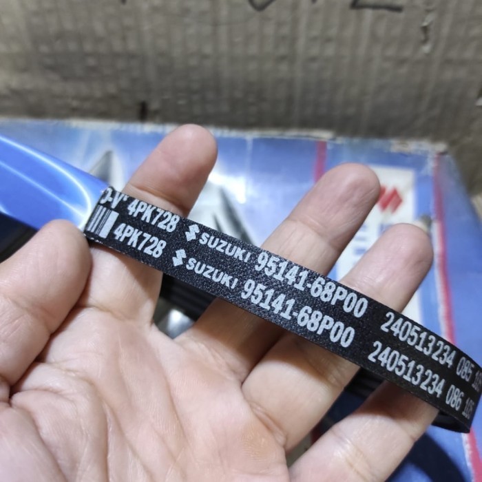 Fan belt Ac New  Baleno dan Baleno Hatchback Original Suzuki BARU