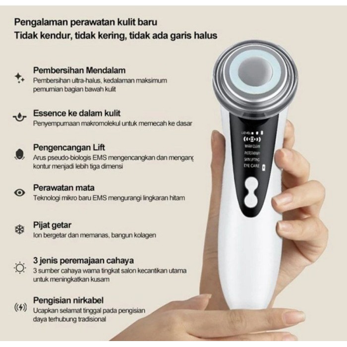 4 IN 1 SKIN OPTIMIZER / ALAT MEMBUAT WAJAH JADI GLOWING ORIGINAL | MC