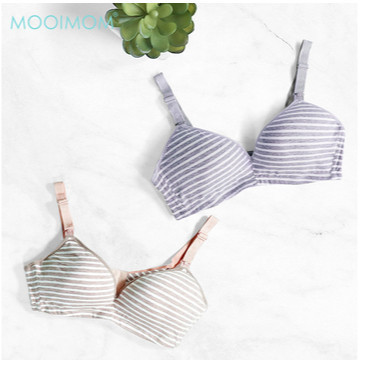 MOOIMOM Stripe Maternity & Nursing Bra - Bra Hamil & Menyusui