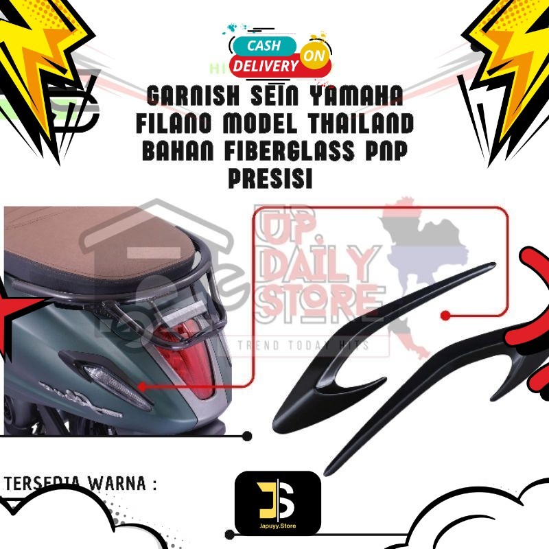 Garnis Sein Grill Yamaha Grand Filano Model Thailand