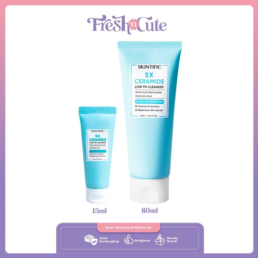 SKINTIFIC - 5X Ceramide Low pH Cleanser Gentle Cleanser [SKINTIFIC]