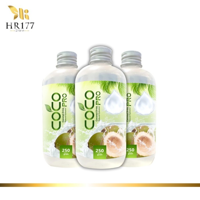 

TERLARIS Coco Pro Coconut Drink Air Kelapa Natural Hydration 250 gr