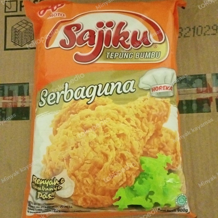 

Sajiku tepung bumbu serbaguna 900 gr