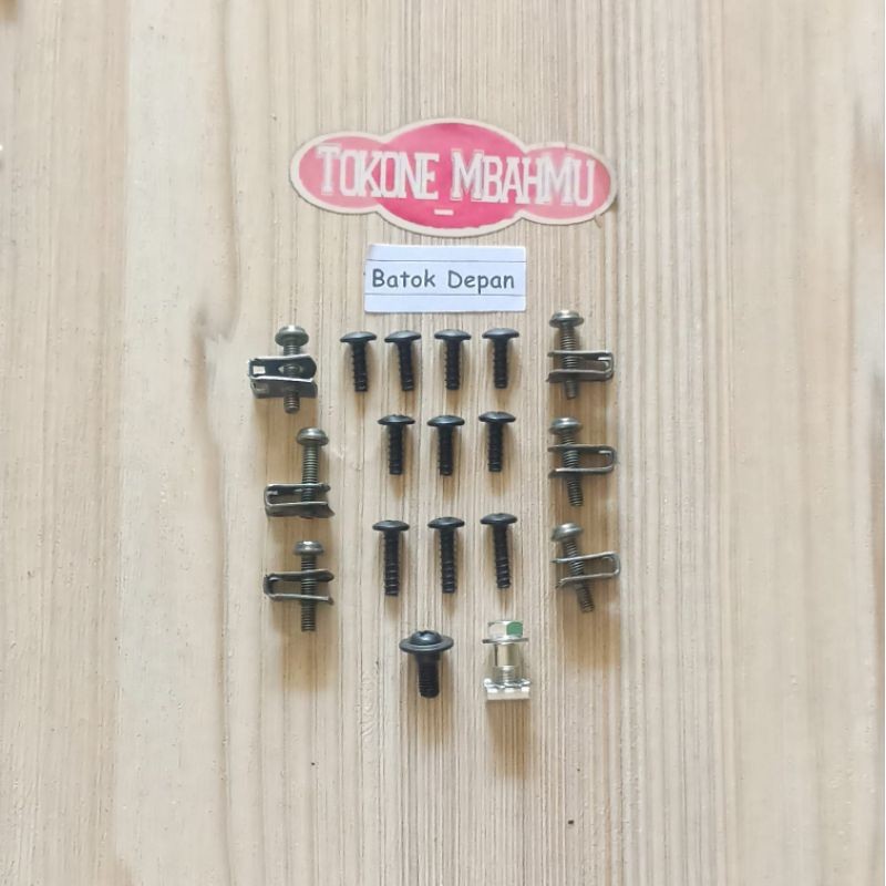 Baut Cover Batok Depan Honda Supra XX / Supra V 100