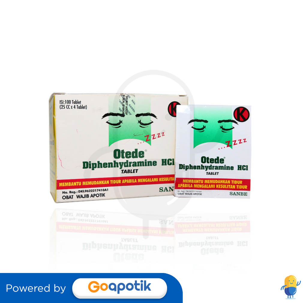 Otede 50 Mg Box 100 Tablet
