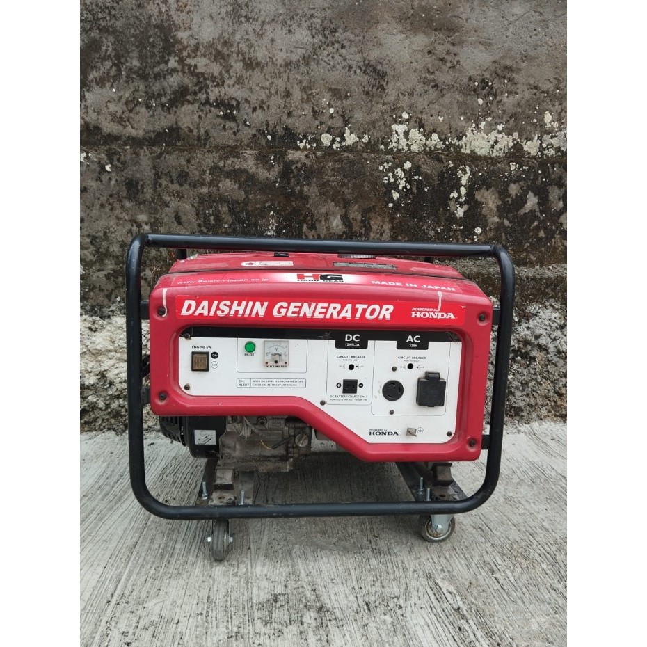 Genset Daishin Mesin Honda 5500WATT Kondisi Mulus Kranji Bekasi