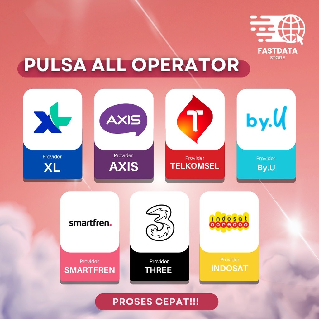 Pulsa All Operator Termurah Proses Cepat