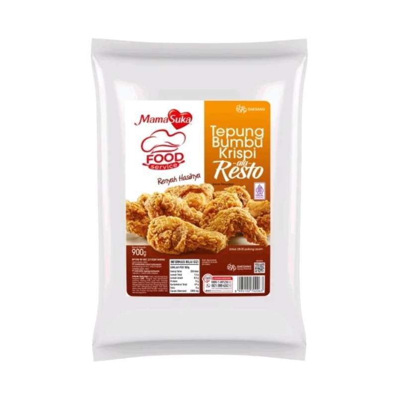 

MamaSuka Tepung Bumbu Krispi ala Resto 1 Karton ( 10 x 900gr )