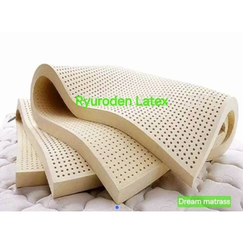 PUJEGANSHOP Kasur Latex Topper 120 x 200 x 2.5