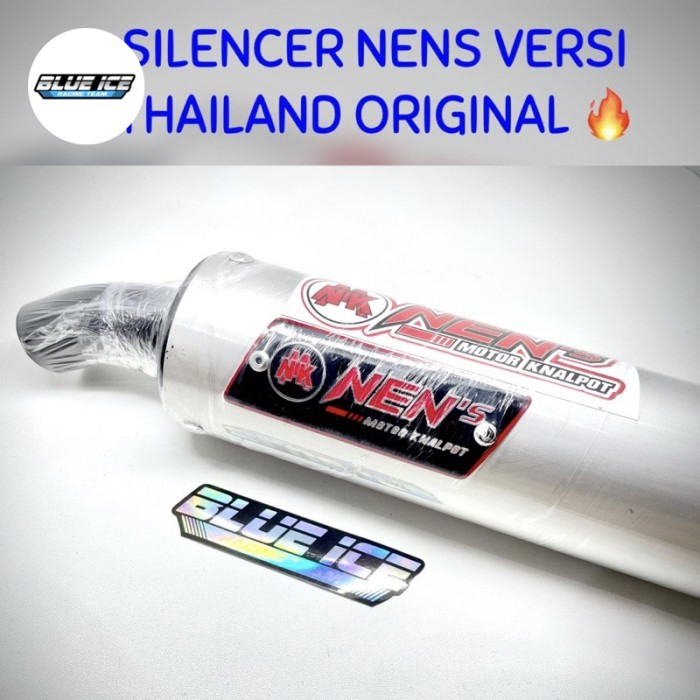 SILENCER SELENCER KNALPOT NENS NINJA R RR ORIGINAL VERSI THAILAND - NENS BENGKOK GARANSI