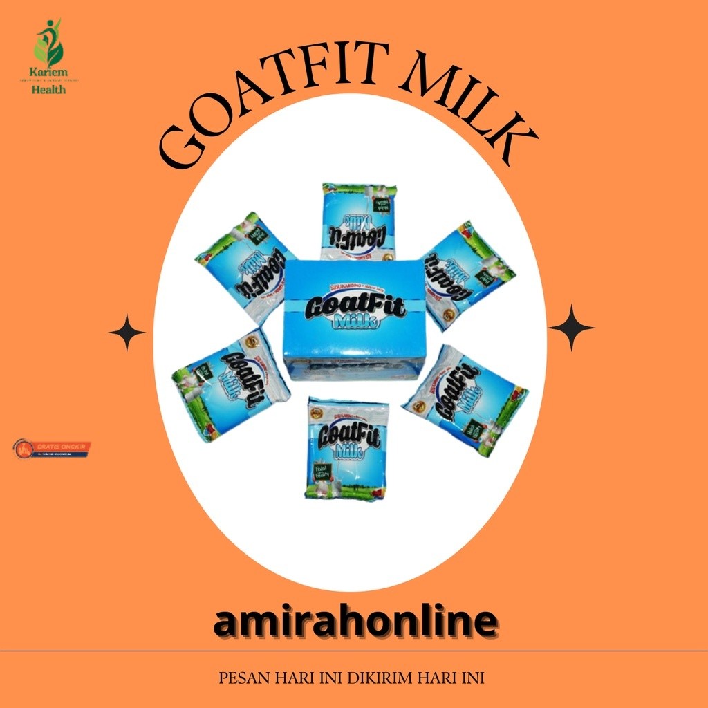 

SUSU KAMBING GOATFIT MILK PLUS ROYAL JELLY (SACHET)