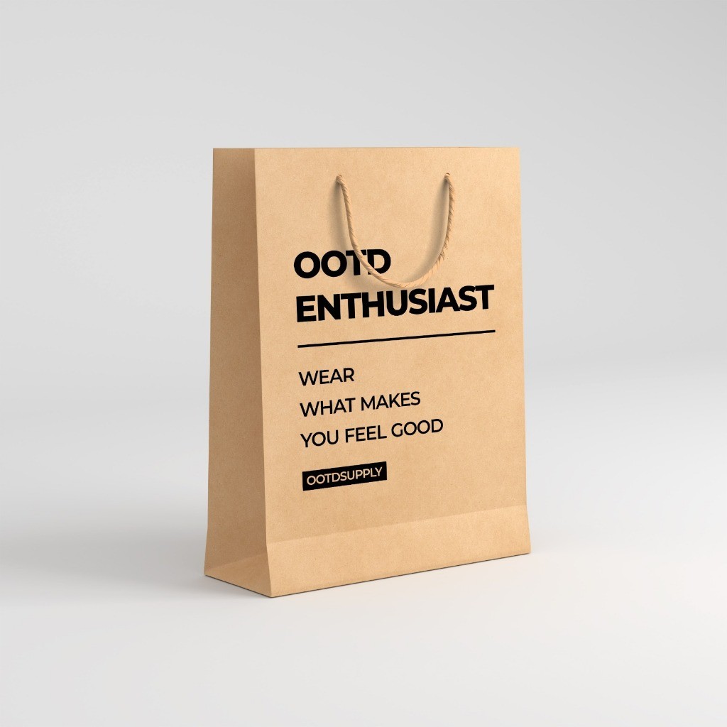 

OOTDSUPPLY Paper bag - Extra Packaging Gift l Box Gift l Kantong belanja